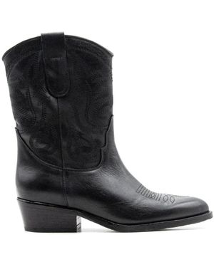 Duccio Del Duca Cowboy Boots - Negro