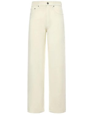 Phoebe Philo Wide Jeans - Natural
