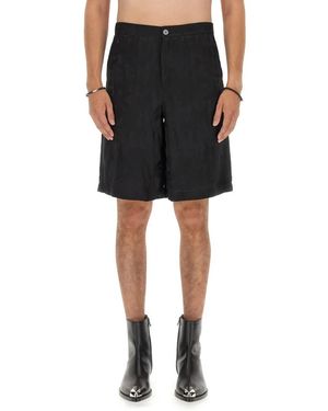 McQueen Casual Bermuda Shorts - Zwart