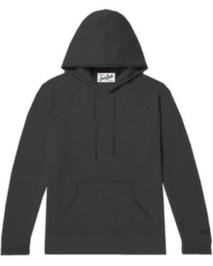 MC2 Saint Barth Long Sleeves Hooded Jumper - Grey