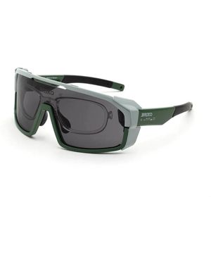Briko Grüne militär geyser sonnenbrille - Grau