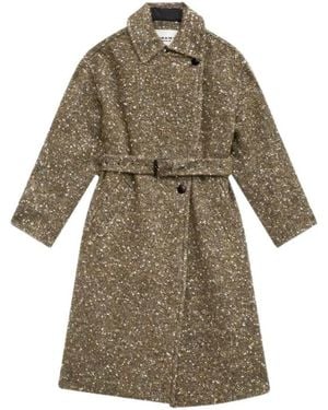 Isabel Marant Belted Coats - Marrón