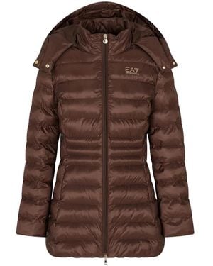 EA7 Winter Jackets - Brown
