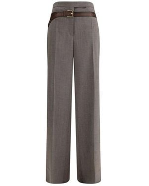 Prada Wide Trousers - Gris
