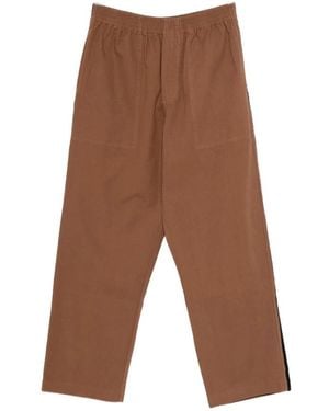 Bode Straight Trousers - Marron