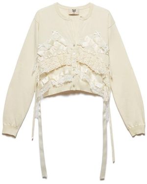 Aniye By Truien & Vesten ,Fairy Milk Cardigan - Naturel