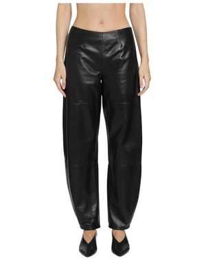 RETORI Leather Trousers - Negro