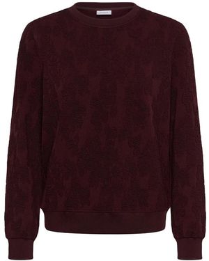 Saint Tropez Hoodies & Sweatvesten ,Bruin ,Sweatshirts & Hoodies - Paars