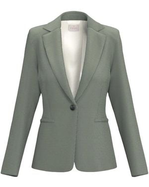 Marella Jassen ,Groen ,Leer Emmeresia Blazer