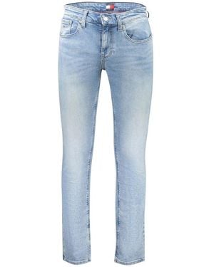 Tommy Hilfiger Azzurro Cotton Jean Clothing - Blue