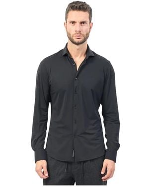 Yes-Zee Casual Shirts - Zwart