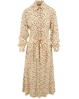 Mar De Margaritas Shirt Dresses - Natural