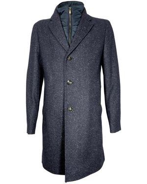 HUGO Single-Breasted Coats - Azul