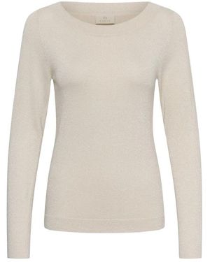 Kaffe Gebreide Kleding - Naturel