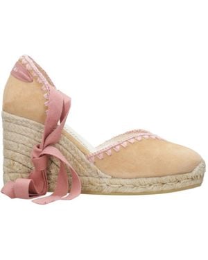 Espadrilles Wedges - Roze