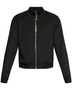 Balmain Zip-Throughs - Negro
