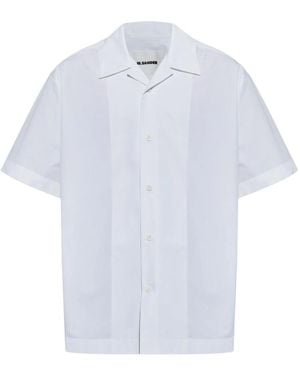 Jil Sander Short Sleeve Shirts - White