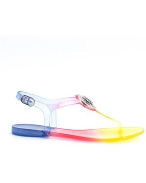 Guess Flat Sandals - Yellow