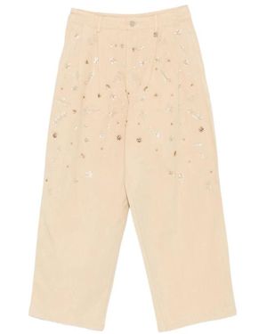 Liu Jo Wide Pants - Natural