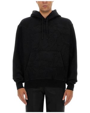 Burberry Hoodies - Negro