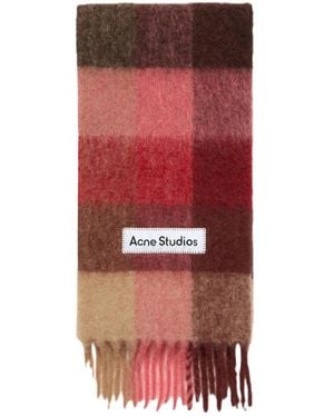 Acne Studios Winter Scarves - Rouge