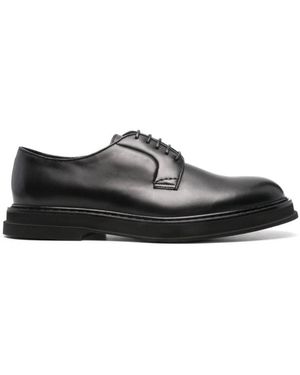 Doucal's Laced Shoes - Black