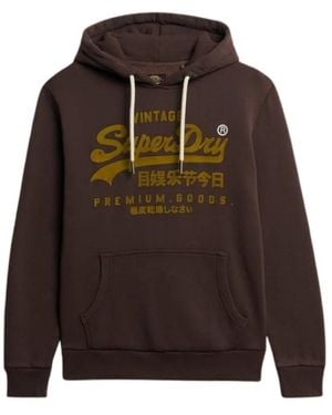 Superdry Hoodies - Brown
