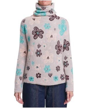 ALESSIA SANTI Turtlenecks - Blue