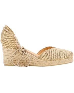 Castañer Wedges - Natural