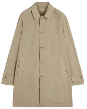 Aspesi Single-Breasted Coats - Natural