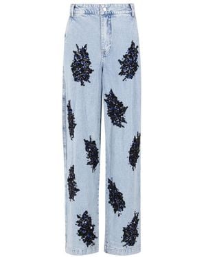 Essentiel Antwerp Wide Jeans - Bleu