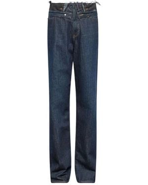 MM6 by Maison Margiela Wide Jeans - Blue