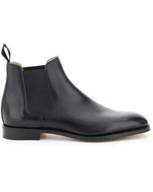 John Lobb Klassische Chelsea Boots Aus Leder - Schwarz