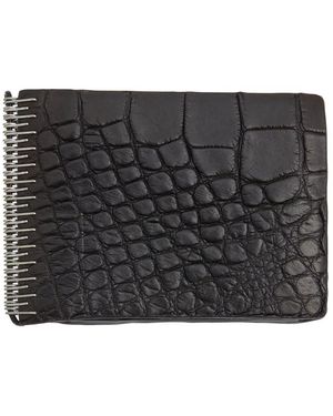 Isaac Sellam Wallets & Cardholders - Negro