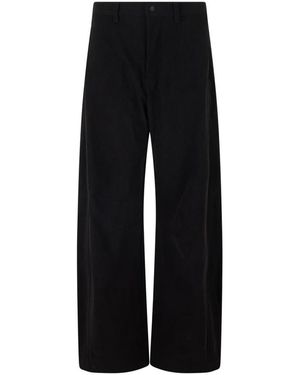 Laminar Wide Trousers - Black