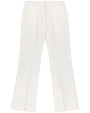 Circolo 1901 Straight Trousers - Blanco