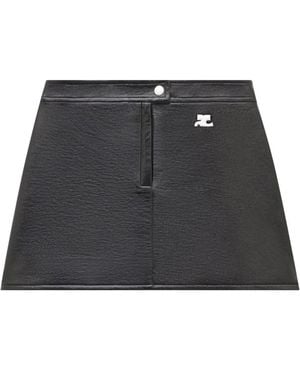 Courreges Short Skirts - Nero