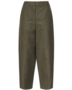 Max Mara Straight Trousers - Vert