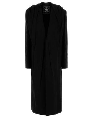 Y. Project Single-Breasted Coats - Zwart