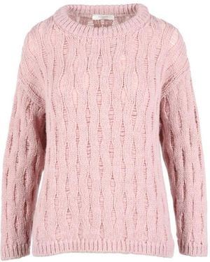 Slowear Round-Neck Knitwear - Rose