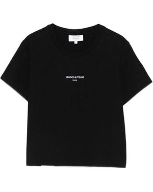 Maison Kitsuné T-Shirts - Black