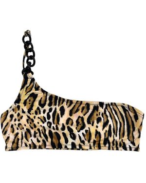 Moschino Top bikini elegante - Nero