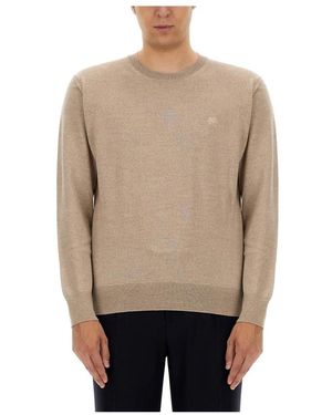 Etro Round-Neck Knitwear - Neutro
