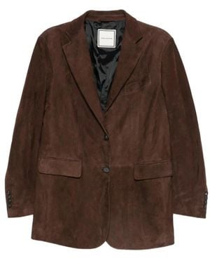 Tagliatore Leather Jackets - Marrón