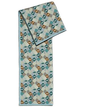Fendi Silky Scarves - Green