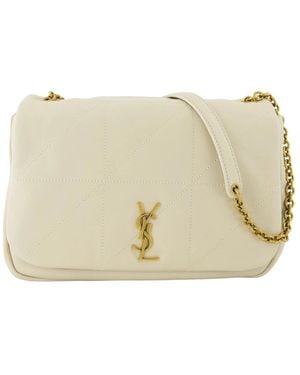 Saint Laurent Shoulder Bags - Natural