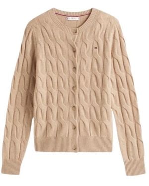 Tommy Hilfiger Cardigans - Naturel