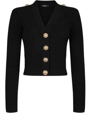 Balmain Cardigans - Black