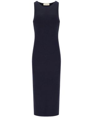 Max Mara Kleedjes ,Blauw ,Polyester Vetusta Jurk