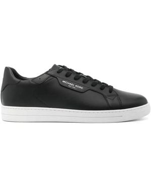 Michael Kors Keating Lace Up Trainers - Black